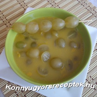 Citromos-mézes szőlőleves