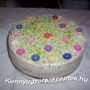 Húsvéti  citromtorta. 