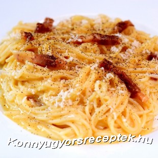 Pasta carbonara