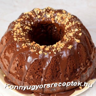 Csupacsokis - mogyorós kuglóf