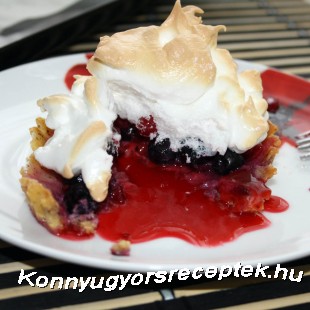 Gyümölcskosárkák tojáshabbal Gyümölcskosárkák tojáshabbal