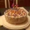 Mandarinos-Gránátalmás oroszkrémtorta
