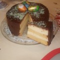 Madártej torta